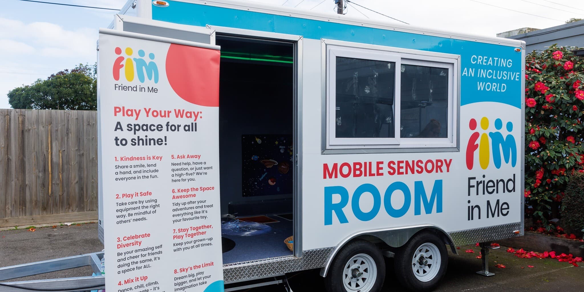 OUR FRIEND IN ME - MOBILE SENSORY TRAILER